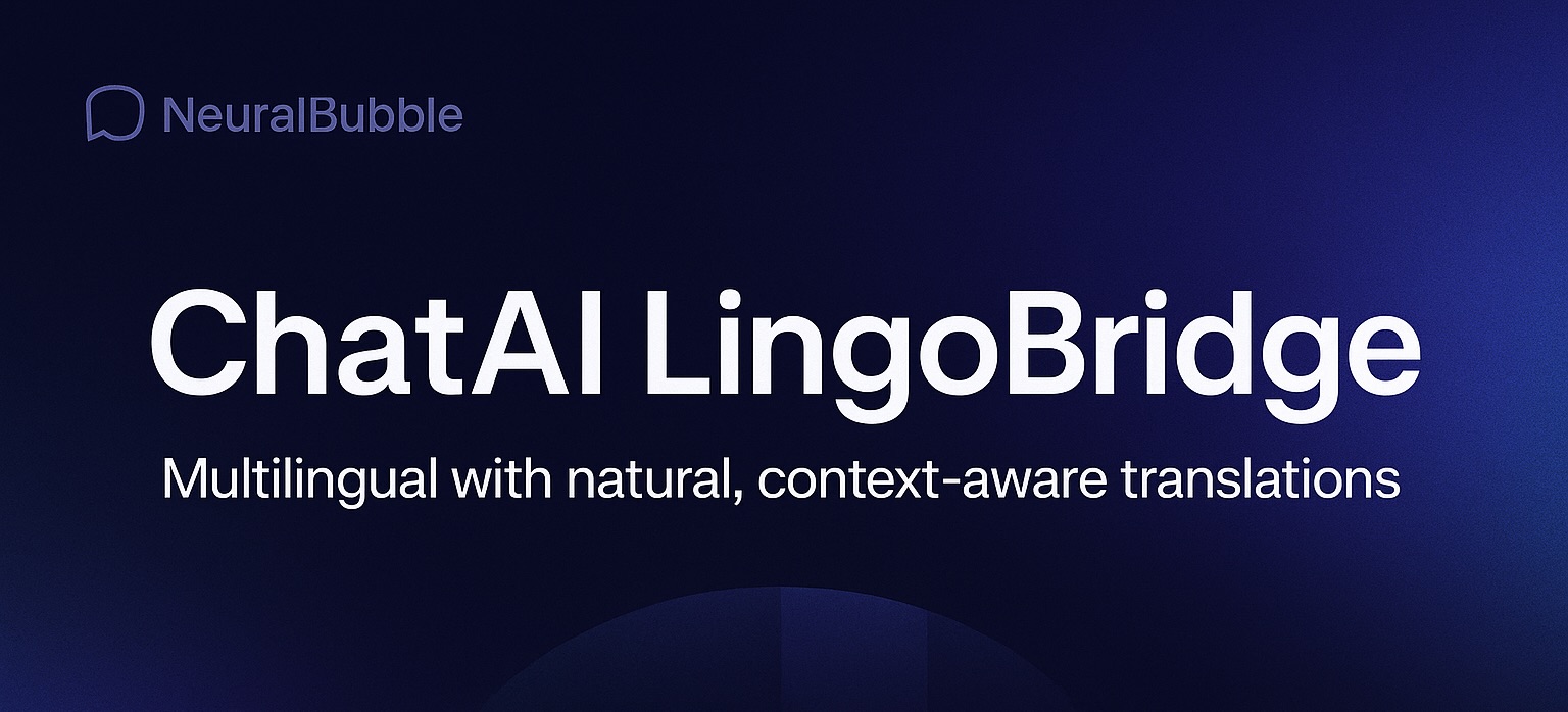 ChatAI LingoBridge Banner